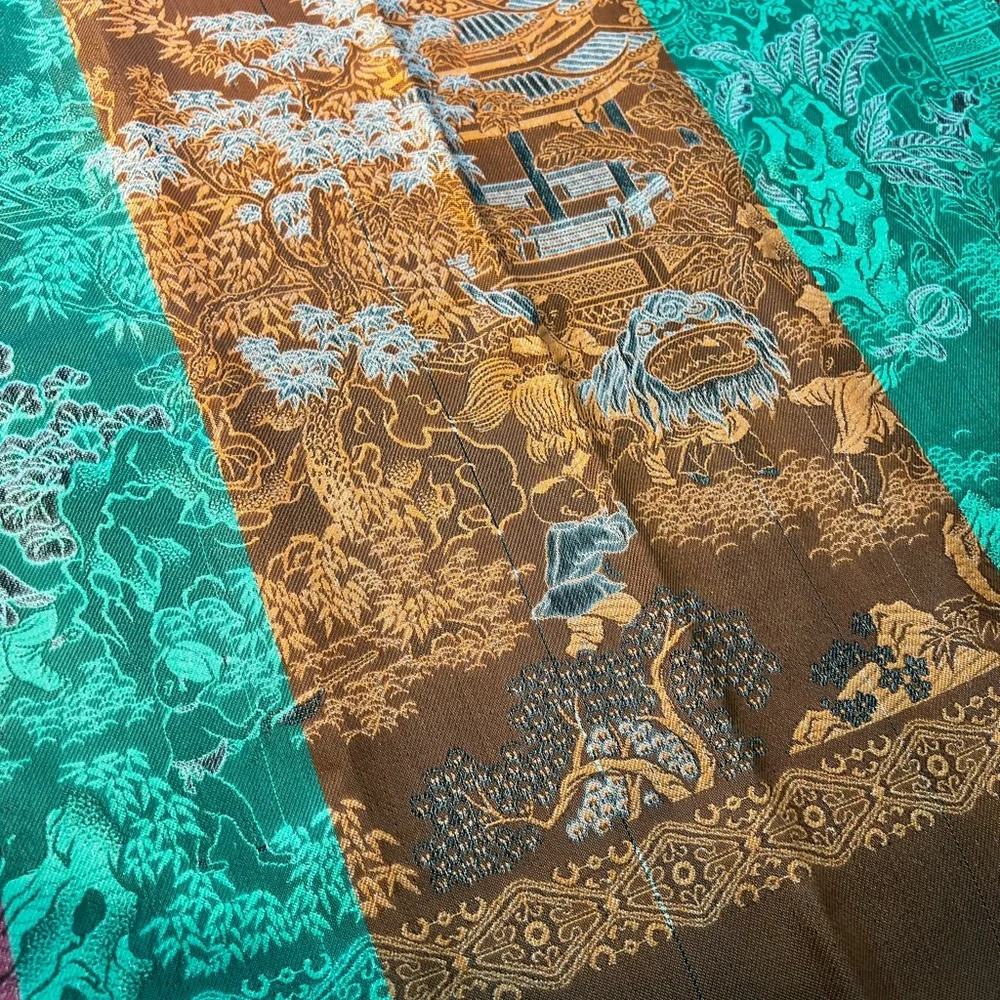 SALE! Chinese Colorful Silk Brocade Tapestry with Children Playing“Hangzhou”